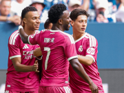 皇家马德里3-0沙尔克04,姆巴佩、埃斯皮双双进球,赫伊森破门